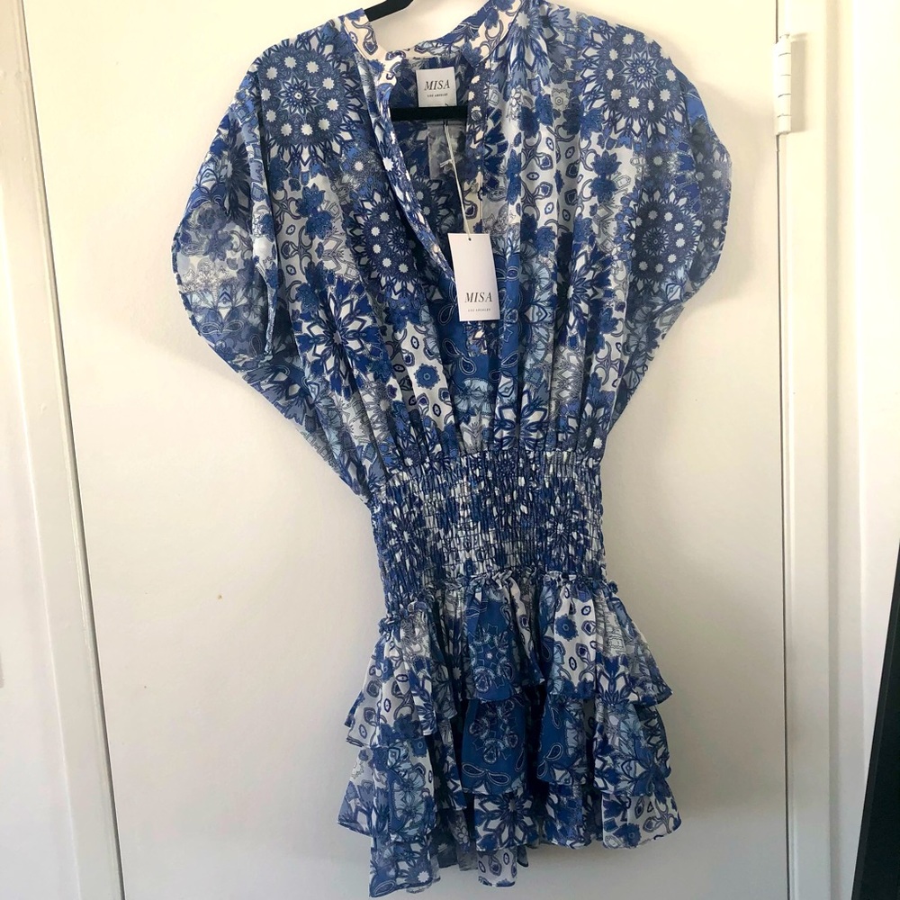 Eloisa Dress in Tile Print